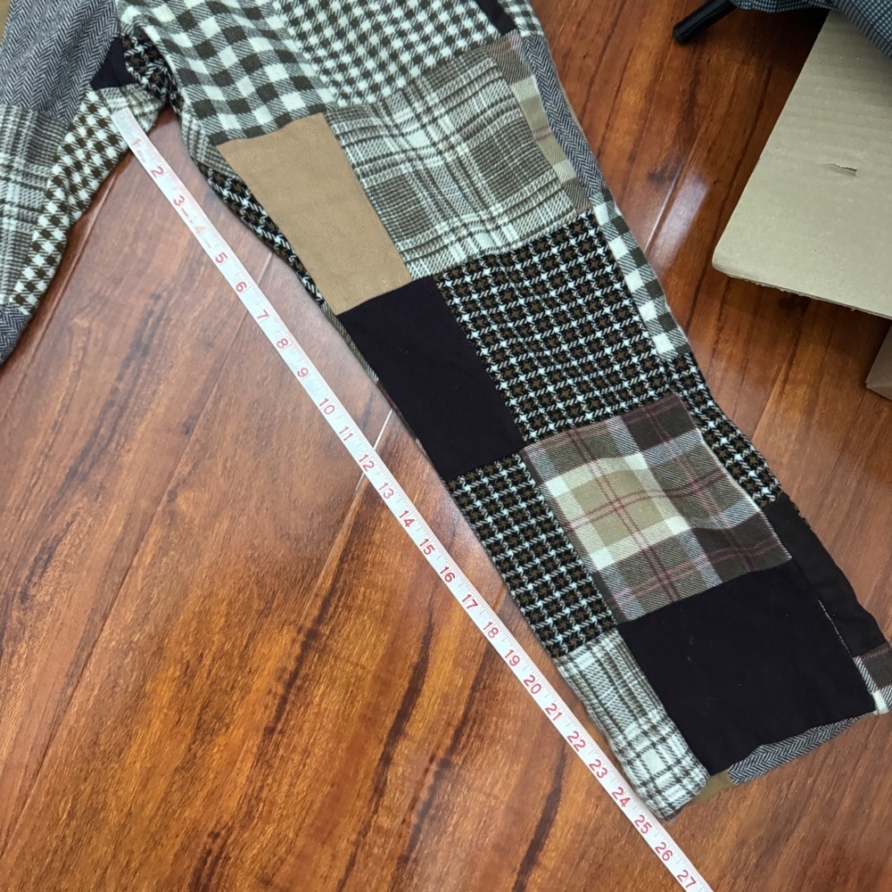 Patchwork Men's Pants - Multicolor - Picture 10 of 10